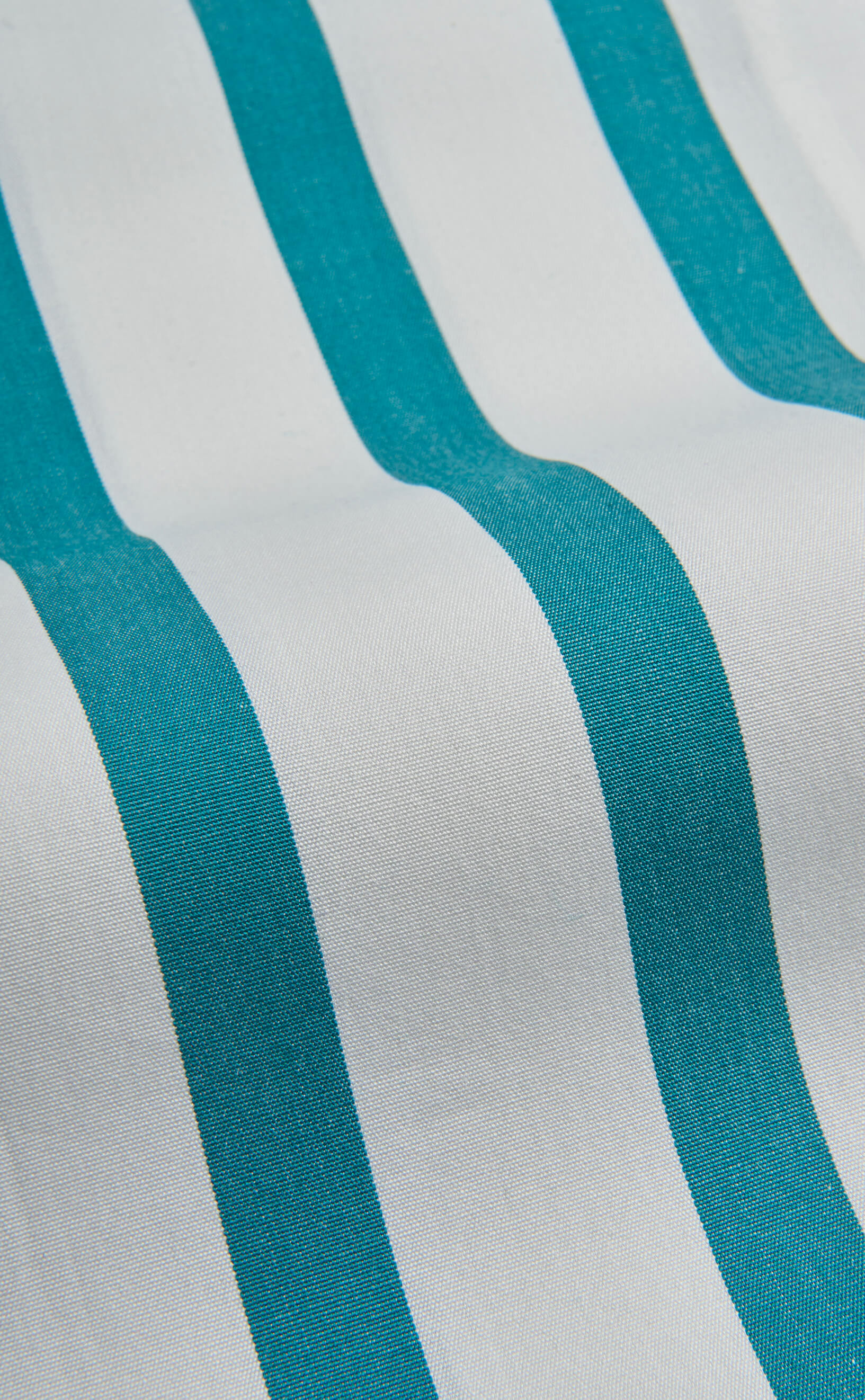 Tessitura Monti - Teal Wide Stripe SHIRT| SPIER & MACKAY